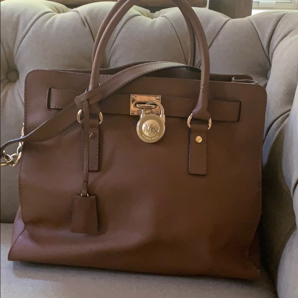 Michael kors Hamilton large saffiano leather bag
